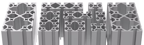 Rendering of several automation profiles of series 3