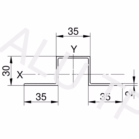 Sketch of a substructure profile
