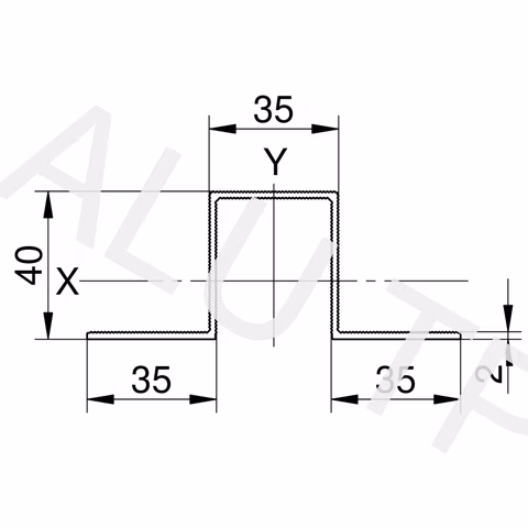 Sketch of a substructure profile