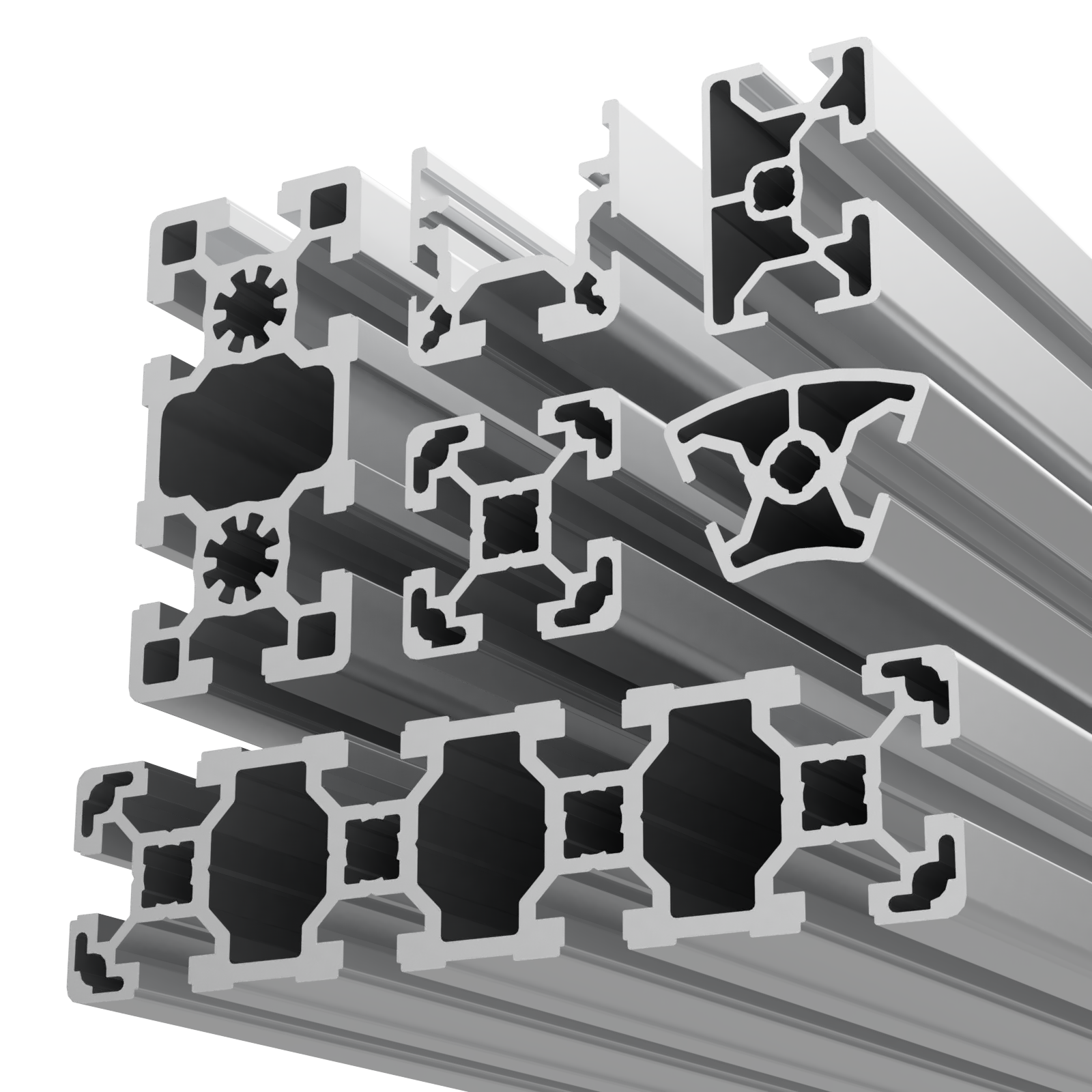 Rendering of an assortment of a few automation profiles of the series 1